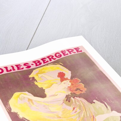 Poster advertising Loie Fuller at the Folies Bergere, 1897 by Jules Cheret