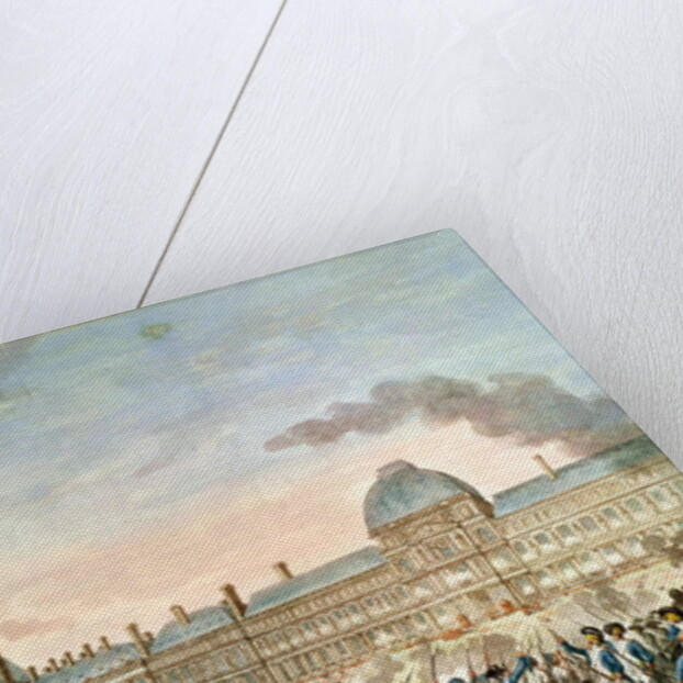 The 10th August 1792, 1792-93 by Charles Monnet