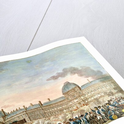 The 10th August 1792, 1792-93 by Charles Monnet