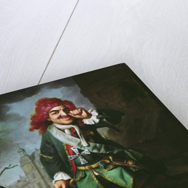 Portrait of Clemens Perkeo, Fool at the Court of Heidelberg by Johann Georg Dathan