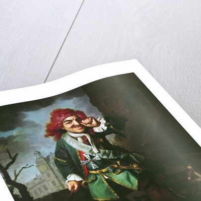 Portrait of Clemens Perkeo, Fool at the Court of Heidelberg by Johann Georg Dathan