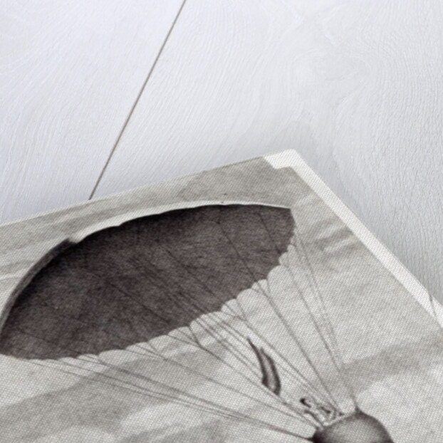 The First Parachute Descent by Andre Jacques Garnerin over Parc Monceau, 22nd October 1797 by Simon Petit
