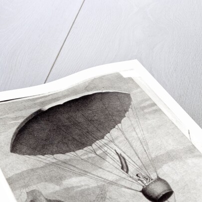 The First Parachute Descent by Andre Jacques Garnerin over Parc Monceau, 22nd October 1797 by Simon Petit