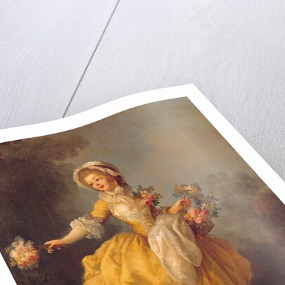 Dancer with a Bouquet by Jean-Frederic Schall