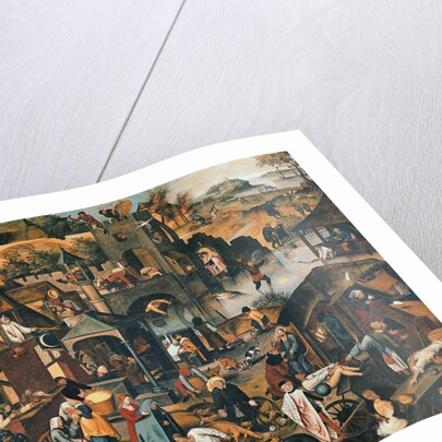 Flemish Proverbs by Pieter the Younger Brueghel