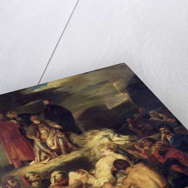 Mazeppa, 1827 by Louis Boulanger