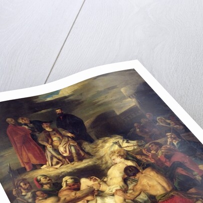 Mazeppa, 1827 by Louis Boulanger