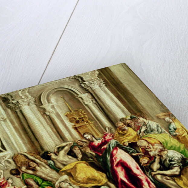 Jesus Driving the Merchants from the Temple, 1610-14 by El Greco