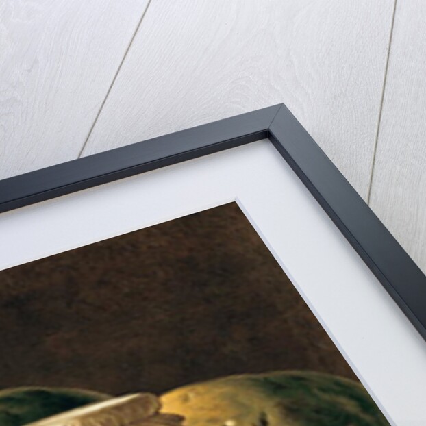 Still Life of Oranges, Watermelon, a Pot and Boxes of Cake by Luis Egidio Menendez or Melendez
