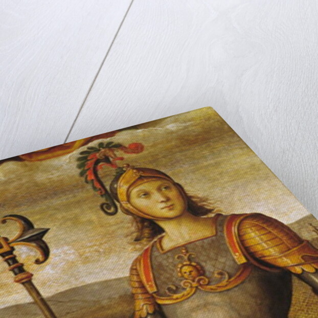 Horatius Cocles, from the Hall of Audience, 1496-1500 by Pietro Perugino