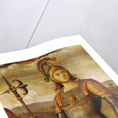 Horatius Cocles, from the Hall of Audience, 1496-1500 by Pietro Perugino