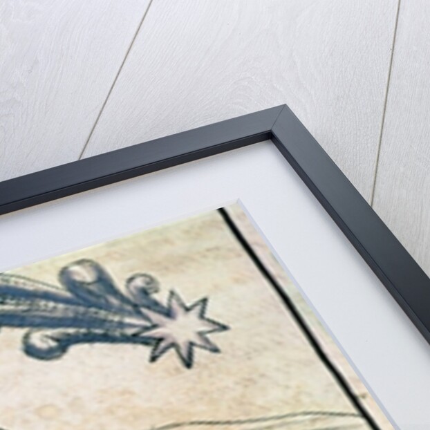 Montezuma II watching a comet, 1579 by Diego Duran