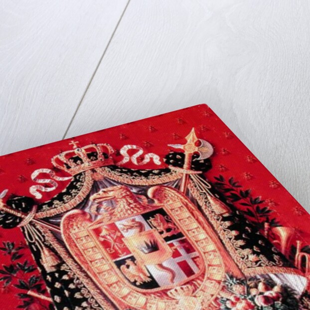 Coat of Arms of Italy, design for a tapestry, 1808 by Louis (after) Saint-Ange-Desmaisons