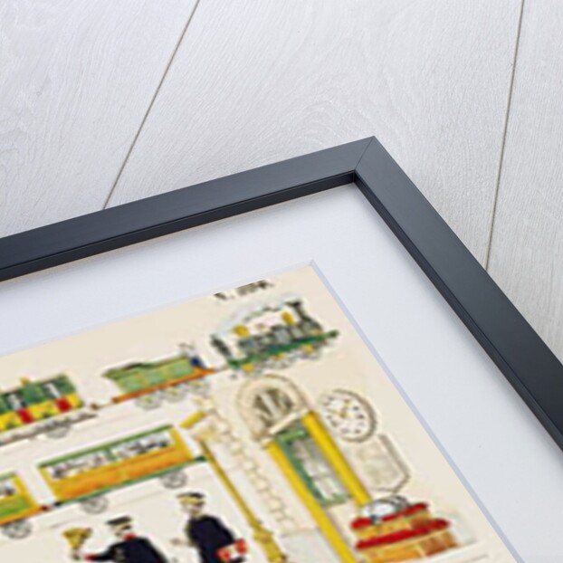 Rail Travel, c.1850 by French School