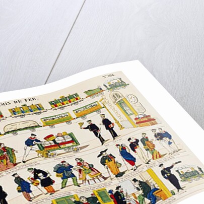 Rail Travel, c.1850 by French School