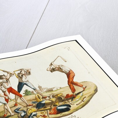 Night of the 4th August 1789 or, the Patriotic Delirium by French School