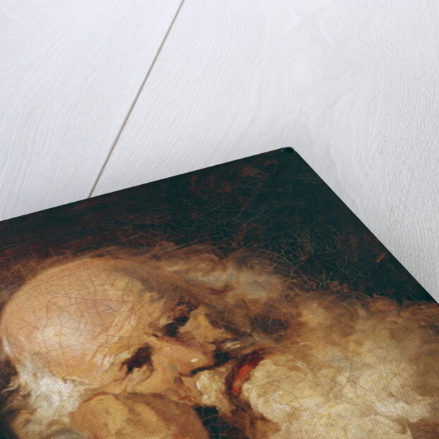 Head of an Old Man by Jean-Honore Fragonard