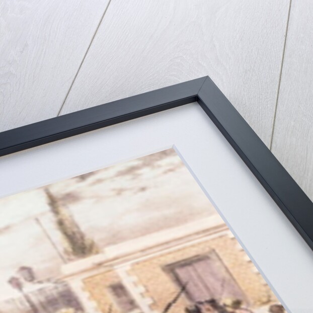 Attack on the Barriere Fontainebleau, 25th June 1848 by French School