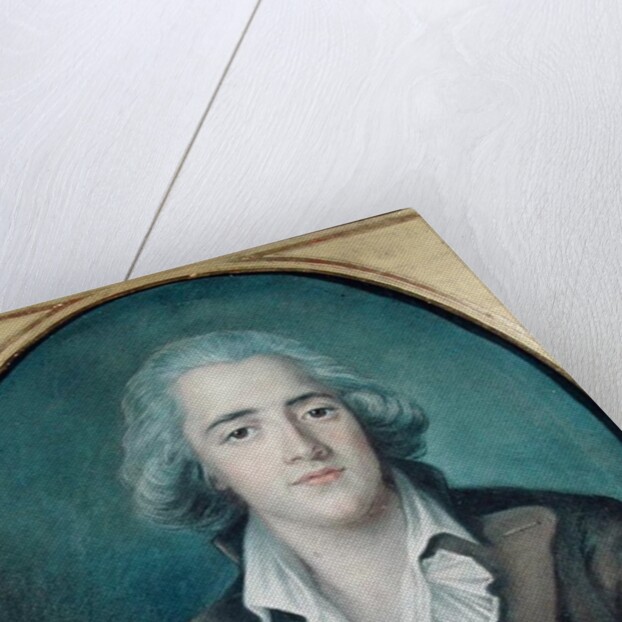 Portrait of Francois Rene Vicomte de Chateaubriand, c.1786 by French School