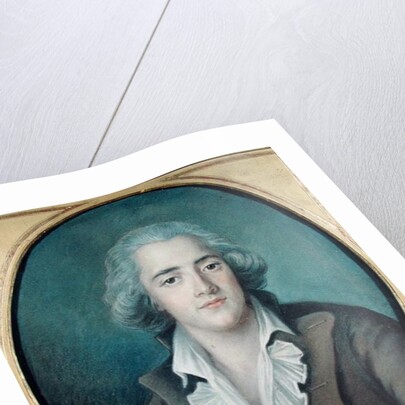 Portrait of Francois Rene Vicomte de Chateaubriand, c.1786 by French School