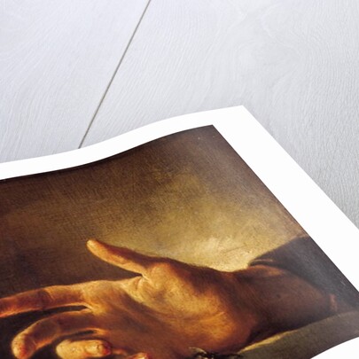 Study of a Hand by Theodore (attr. to) Gericault