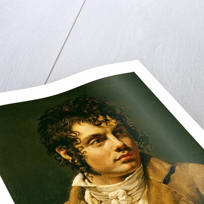 Portrait of a Man by Anne Louis Girodet de Roucy-Trioson