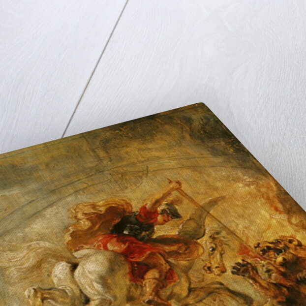 Bellerophon Riding Pegasus Fighting the Chimaera, 1635 by Peter Paul Rubens