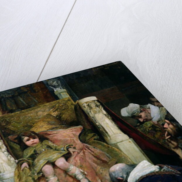 Homage to Clovis II by Albert Pierre Rene Maignan