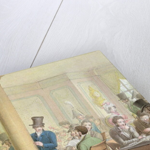 The Cafe de Commerce by Georg Emanuel Opitz