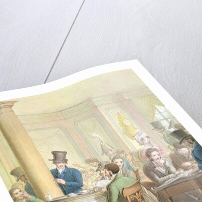 The Cafe de Commerce by Georg Emanuel Opitz