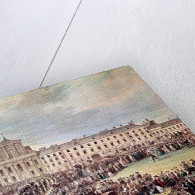 Funeral of Ludwig van Beethoven in Vienna, 29th March 1827 by Franz Stober