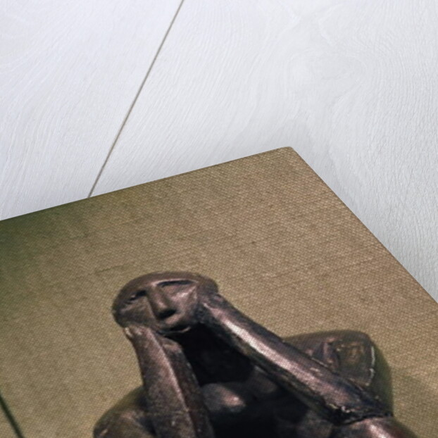 Thinker of Cernovoda, Hamangia Culture, c.5000 BC by Prehistoric Prehistoric