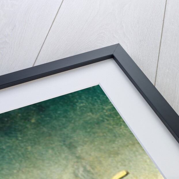 Adoration of the Magi, detail of the Annunciation to the Shepherds, c.1440 by Master of Zlate Moravce