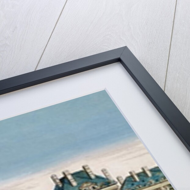 Perspective View of Paris from the Pont Royal by French School