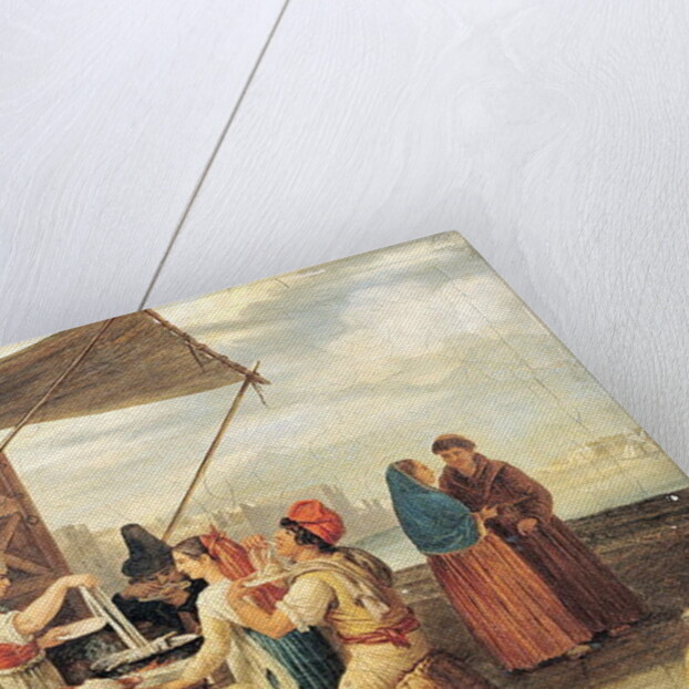 The Italian Market by Jean Mieg