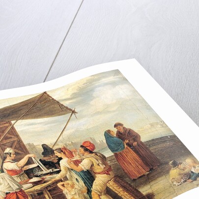 The Italian Market by Jean Mieg