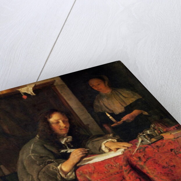 The Writer by Gabriel Metsu