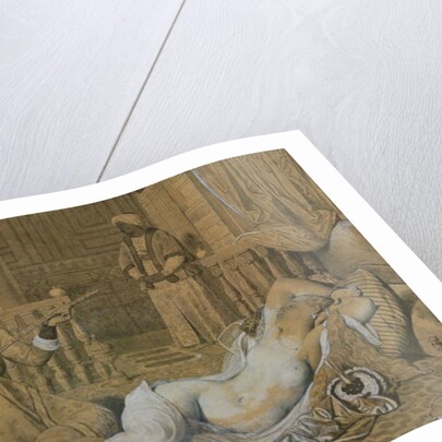 Odalisque with a Slave, 1858 by Jean Auguste Dominique Ingres