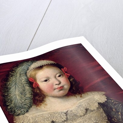 Portrait of Louis XIV as a child, c.1641-42 by Claude Deruet