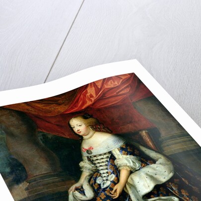 Portrait of Marie-Therese of Austria, after 1660 by Charles Beaubrun