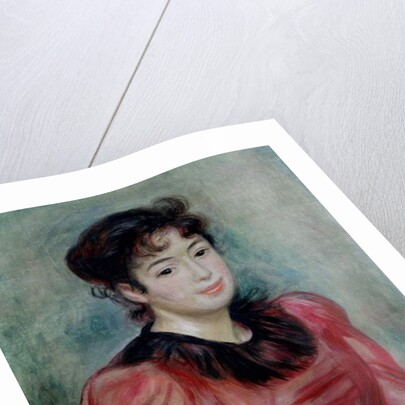 Portrait of Mademoiselle Victorine de Bellio 1892 by Pierre Auguste Renoir