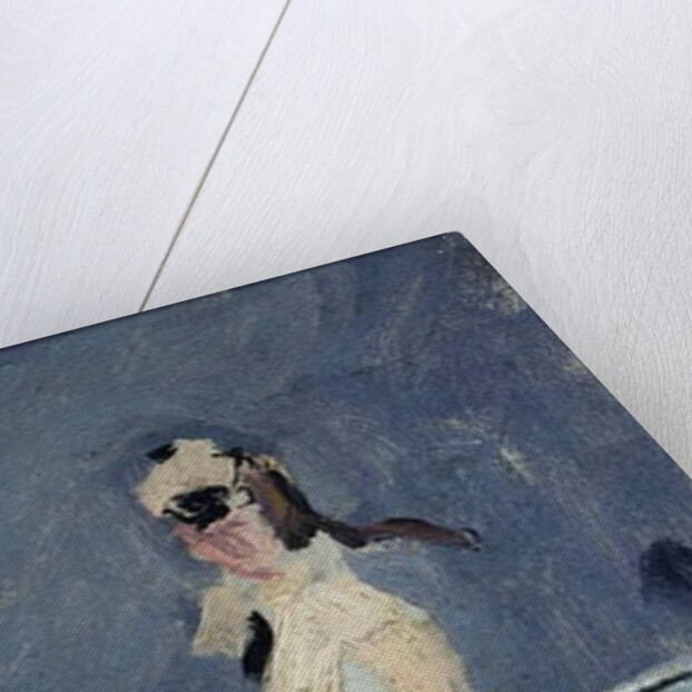 Camille on the Beach, 1870-71 by Claude Monet