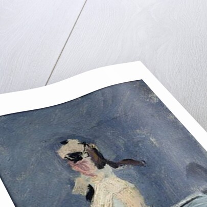 Camille on the Beach, 1870-71 by Claude Monet