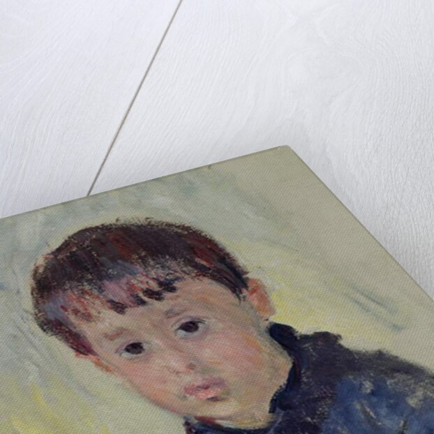 Michel Monet in a Blue Jumper, 1883 by Claude Monet