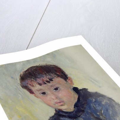 Michel Monet in a Blue Jumper, 1883 by Claude Monet