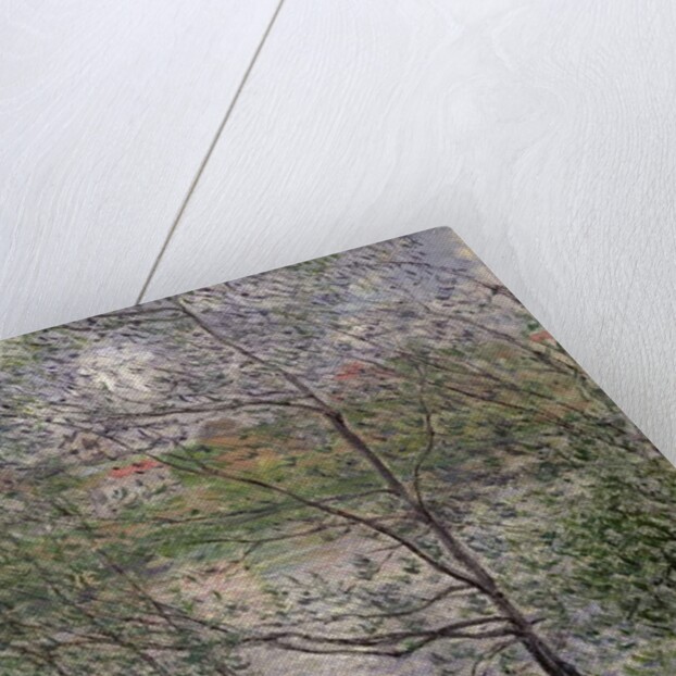 The Banks of the Seine or, Spring through the Trees, 1878 by Claude Monet