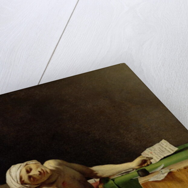 The Death of Marat, 1793 by Jerome Martin Langlois