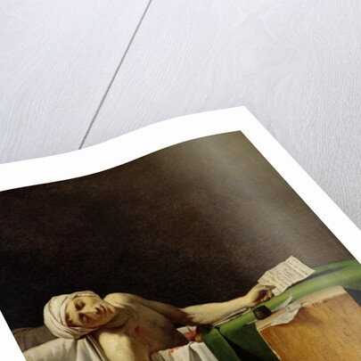 The Death of Marat, 1793 by Jerome Martin Langlois