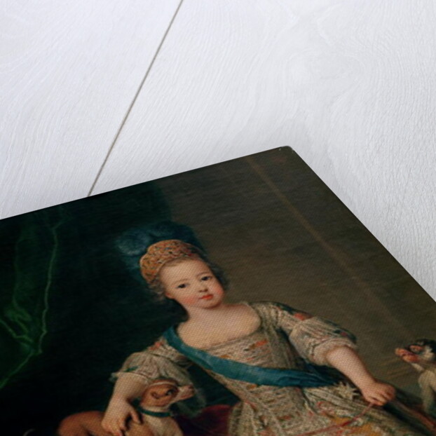 Louis XV as a child, 1714 by Pierre Gobert