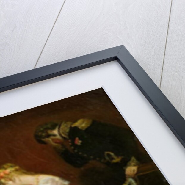 Charles-Ferdinand de France in his box at the opera on Rue de Richelieu after being stabbed by Louis Louvel, 13th February 1820 by Edouard Cibot